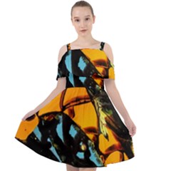 York 1 5 Cut Out Shoulders Chiffon Dress by bestdesignintheworld