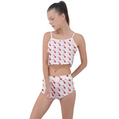 Create Your Own Custom Online Full Print Blank Template Summer Cropped Co-ord Set by startdesign