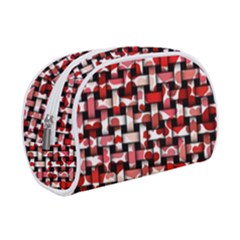 Background Red Summary Makeup Case (small) by HermanTelo