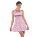 Pois Blanc/Rose Cotton Racerback Dress View1