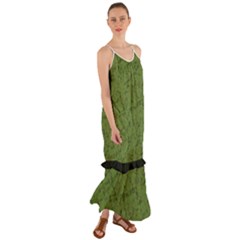 Groyper Pepe The Frog Original Meme Funny Kekistan Green Pattern Cami Maxi Ruffle Chiffon Dress by snek