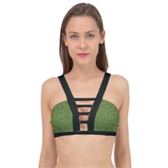 Groyper Pepe The Frog Original Meme Funny Kekistan Green Pattern Cage Up Bikini Top by snek