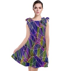 Ab 162 Tie Up Tunic Dress by ArtworkByPatrick