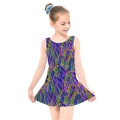 Ab 162 Kids  Skater Dress Swimsuit by ArtworkByPatrick