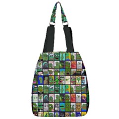 Pepe The Frog Memes Of 2019 Picture Patchwork Pattern Center Zip Backpack by snek