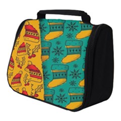 Hand Drawn Christmas Pattern Collection Pattern Full Print Travel Pouch (small) by Vaneshart