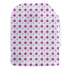 Background Flowers Multicolor Purple Drawstring Pouch (3xl) by HermanTelo