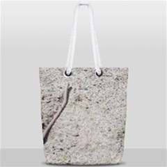 Beach Sand Full Print Rope Handle Tote (small) by Fractalsandkaleidoscopes