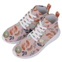 Hygge Seamless Pattern Women s Lightweight High Top Sneakers View2