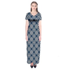 Df Dulcineea Savini Short Sleeve Maxi Dress by deformigo