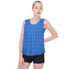 Tiling Winter Sports Dark Blue Seamless Pattern Equipment Rental At Ski Vector Id903601056 5 [conver Bubble Hem Chiffon Tank Top by deformigo