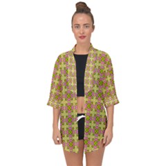 Df Blootomy Open Front Chiffon Kimono by deformigo