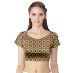 Df Villavechia Short Sleeve Crop Top by deformigo