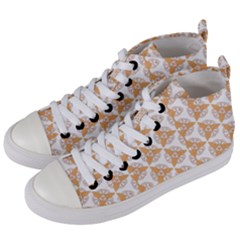 Df Giovanni Di Graziano Women s Mid-top Canvas Sneakers by deformigo