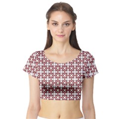 Df Cordilleri Short Sleeve Crop Top by deformigo