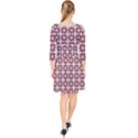 DF Cordilleri Quarter Sleeve Front Wrap Dress View2