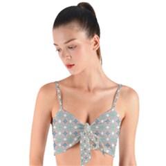 Df Mezzaniche Woven Tie Front Bralet by deformigo