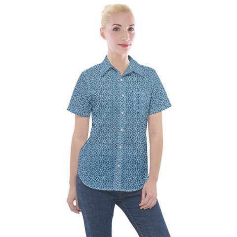 Df Normina Women s Short Sleeve Pocket Shirt by deformigo