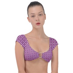 Df Crociere Cap Sleeve Ring Bikini Top by deformigo