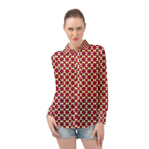 Df Avada Long Sleeve Chiffon Shirt by deformigo