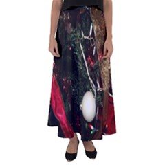 Christmas Tree  1 20 Flared Maxi Skirt by bestdesignintheworld