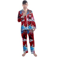 Point Of View-1-1 Men s Satin Pajamas Long Pants Set by bestdesignintheworld