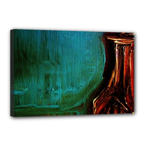 Ceramics Of Ancient Land 10 Canvas 18  X 12  (stretched) by bestdesignintheworld