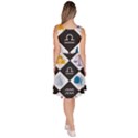 Zodiac Astrology Horoscope Knee Length Skater Dress With Pockets View4