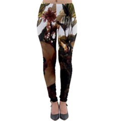 Lilies 1 1 Lightweight Velour Leggings by bestdesignintheworld