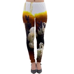 Tulips 1 2 Lightweight Velour Leggings by bestdesignintheworld