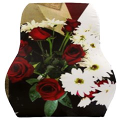 Roses 1 2 Car Seat Back Cushion  by bestdesignintheworld