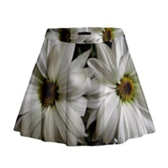 Daisies Mini Flare Skirt by bestdesignintheworld