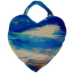 Skydiving 1 1 Giant Heart Shaped Tote by bestdesignintheworld