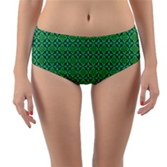 Esmeralda Reversible Mid-waist Bikini Bottoms by deformigo