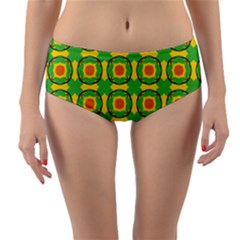 Nadallaa Reversible Mid-waist Bikini Bottoms by deformigo