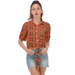 Geremea Tie Front Shirt  by deformigo