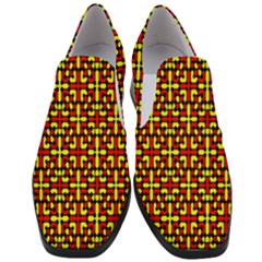 Rby-c-3-3 Women Slip On Heel Loafers by ArtworkByPatrick