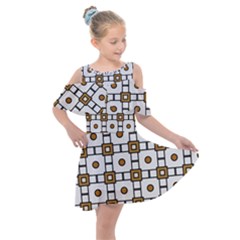 Peola Kids  Shoulder Cutout Chiffon Dress by deformigo