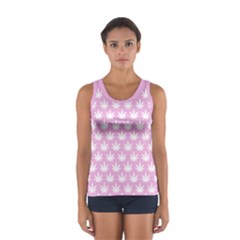 Kawaii Cannabis  Sport Tank Top  by thethiiird