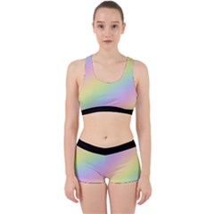 Pastel Goth Rainbow  Work It Out Gym Set by thethiiird