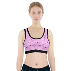 Spooky Pastel Goth  Sports Bra With Pocket by thethiiird