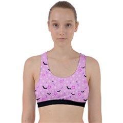 Spooky Pastel Goth  Back Weave Sports Bra by thethiiird