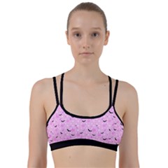 Spooky Pastel Goth  Line Them Up Sports Bra by thethiiird