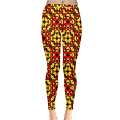 Rby-c-3-9 Inside Out Leggings by ArtworkByPatrick