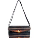 Ocean Sunrise Removable Strap Clutch Bag View1