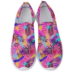 Flowers 50 Men s Slip On Sneakers by ArtworkByPatrick