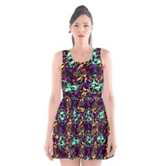 Abstract-r-9 Scoop Neck Skater Dress by ArtworkByPatrick