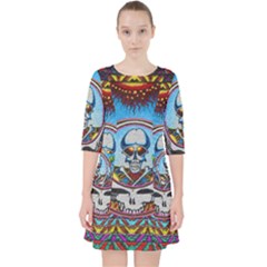 Grateful Dead Wallpapers Pocket Dress by Sapixe