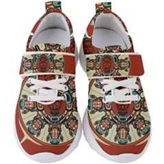 Grateful Dead Pacific Northwest Cover Kids  Velcro Strap Shoes by Sapixe