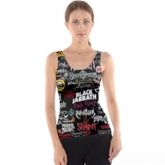 Metal Bands College Tank Top by Sudhe